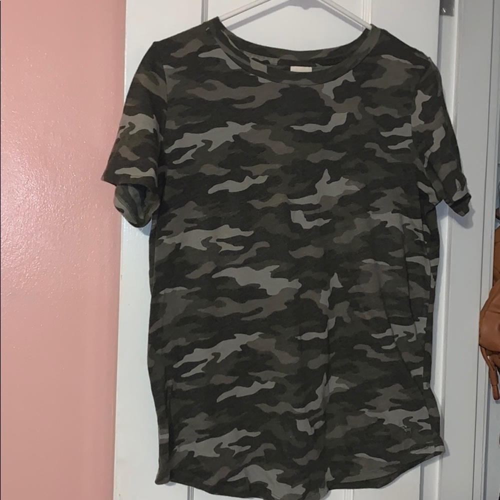 Pink by VS camp tee